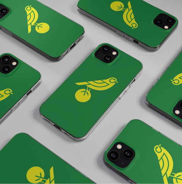 Norwich City Official Crest Logo Canary Phone Case NCFC