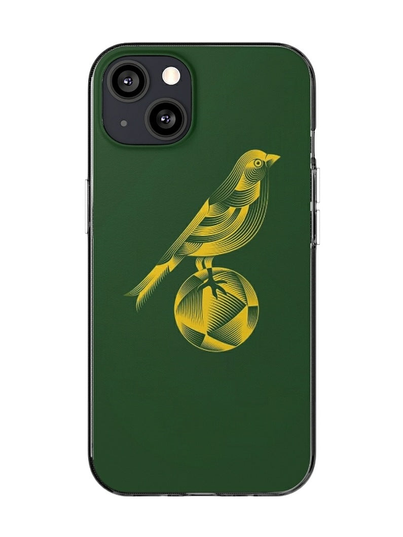 Norwich City Crest Logo Canary Phone Case NCFC