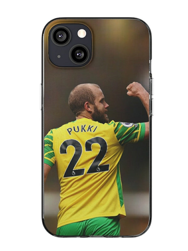 Teemu Pukki Norwich City Phone Case NCFC